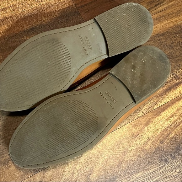 Cole Haan Tan Leather Loafers - Picture 6 of 7